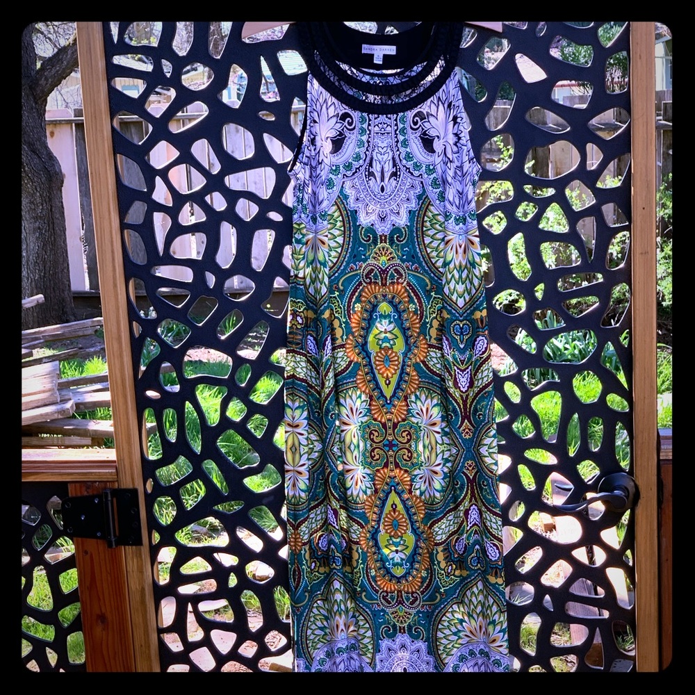 Long form fit dress